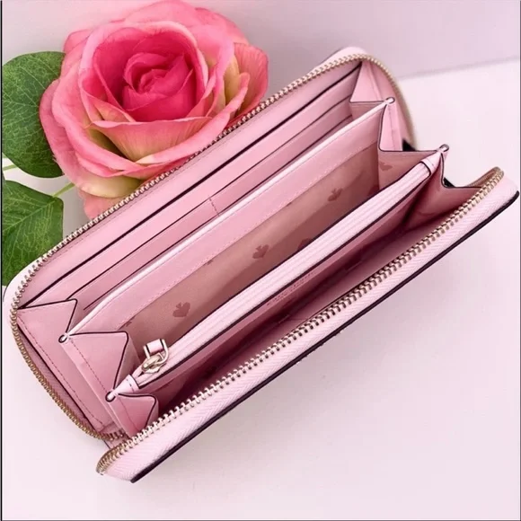 New Kate Spade pineapple large continental wallet - Picture 7 of 11